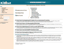Tablet Screenshot of kibnet.de